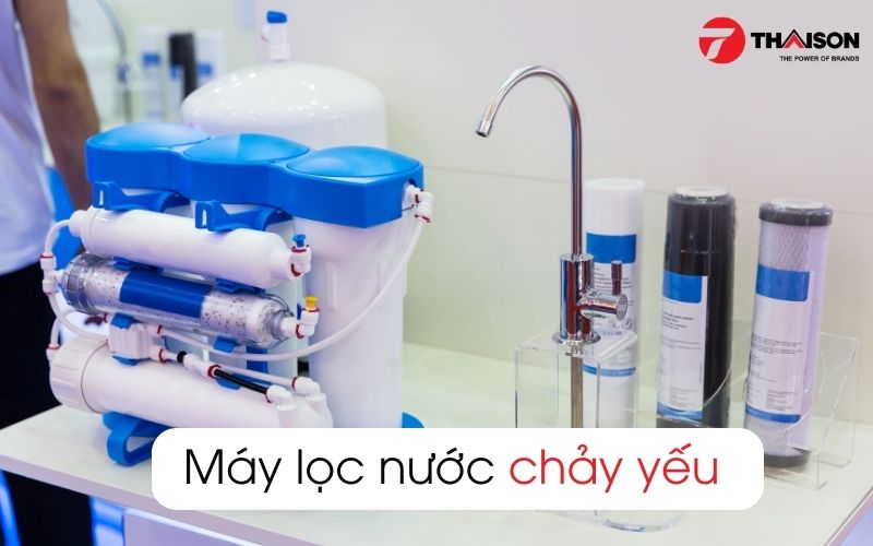 Máy lọc nước nước chảy yếu ? Nguyên nhân và cách khắc phục 2024