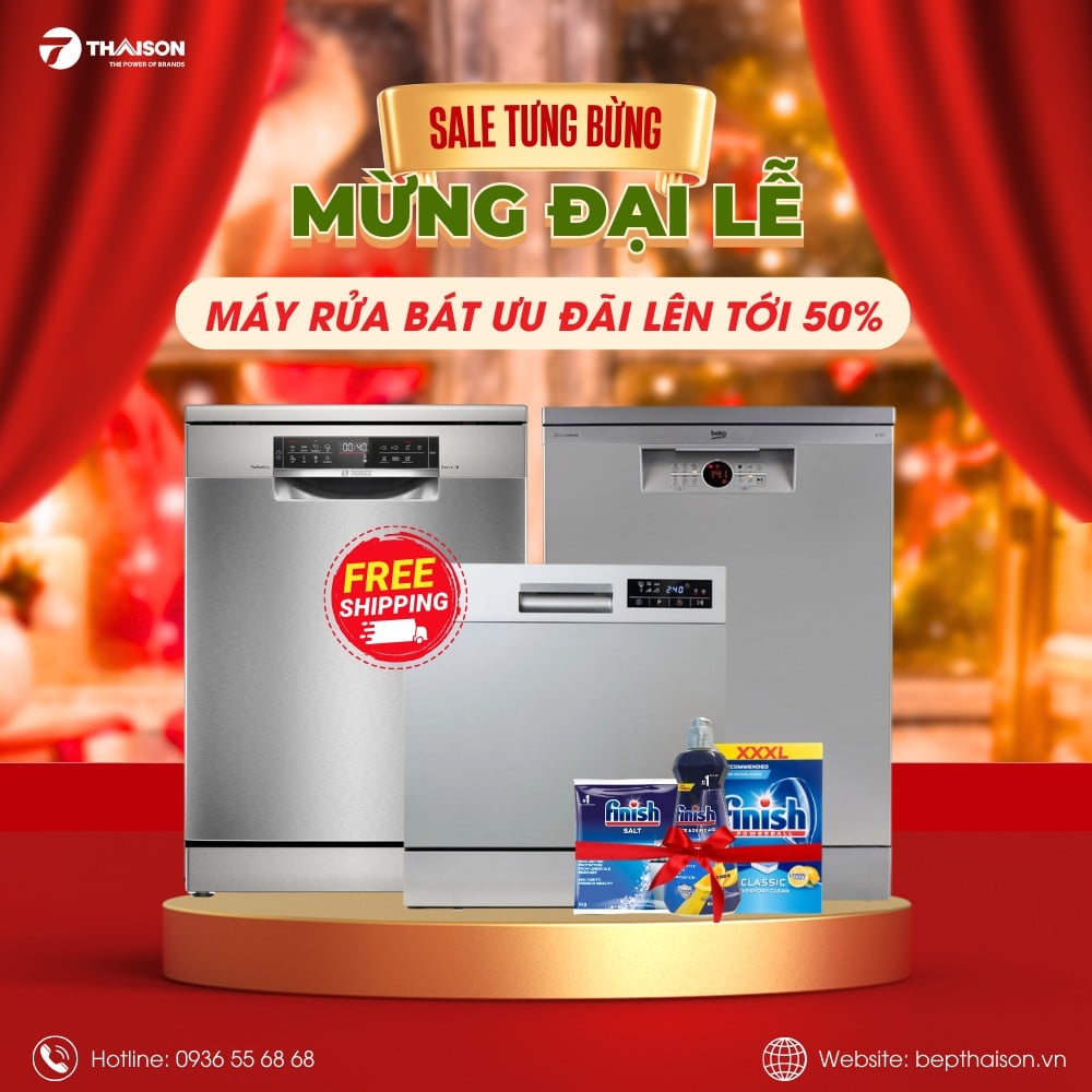 Mừng Giải Phóng 30/4 – Khuyến mại Bếp Đẹp Sắm Ngay, Quà Bay Về Tay