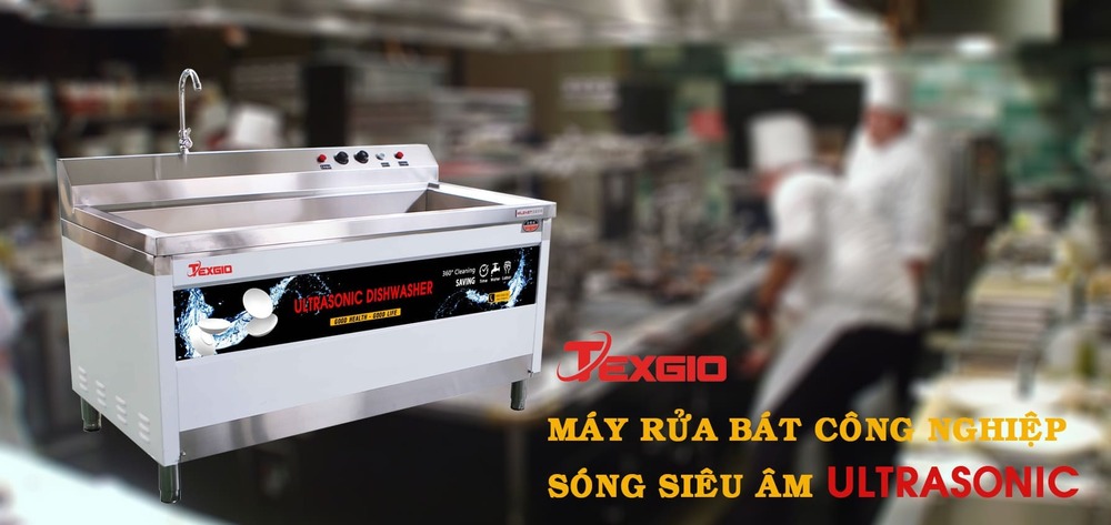 Máy rửa bát công nghiệp sóng siêu âm là gì? Ưu, nhược điểm