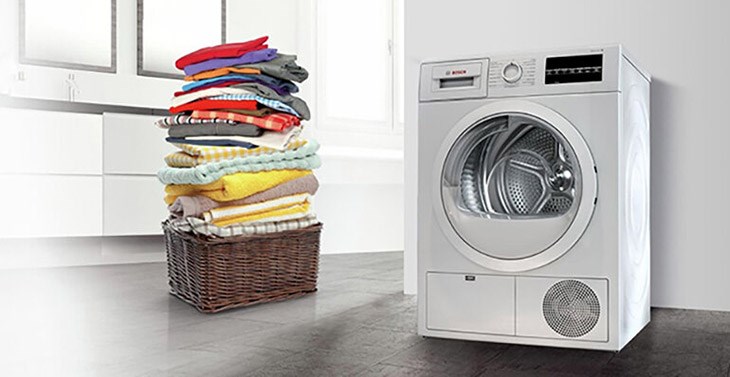 Chăn mền sạch khuẩn, khô ngay trong ngày với máy sấy Bosch