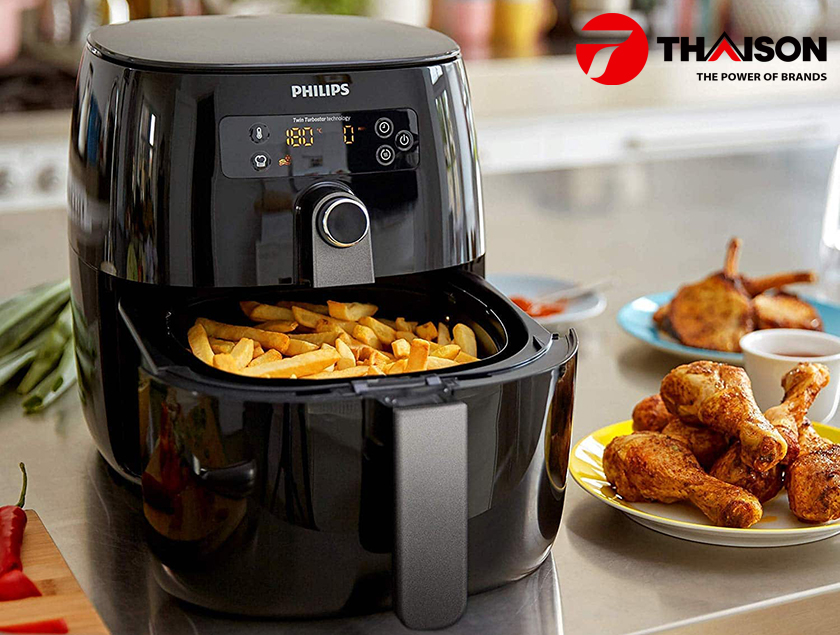 Nồi chiên không dầu có rửa được trong máy rửa bát không?