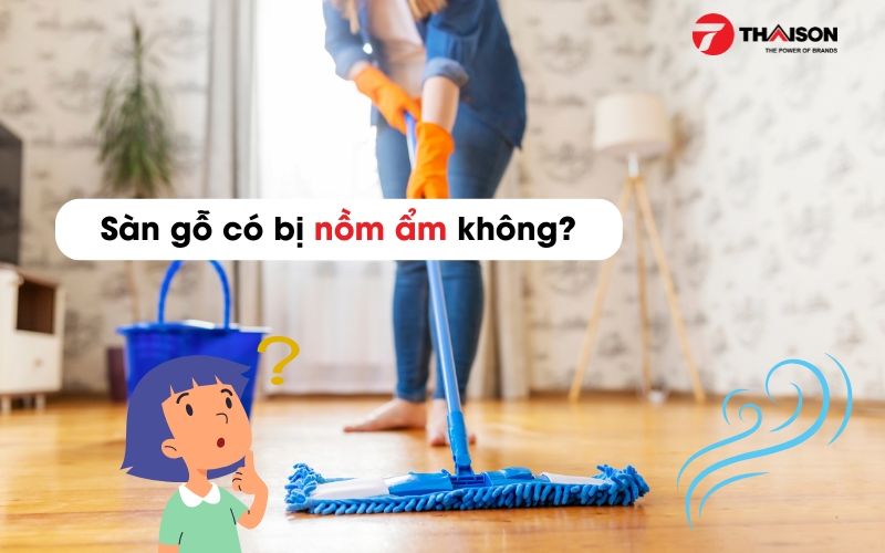 Sàn gỗ có bị nồm không? 3 cách xử lý hiệu quả nhất