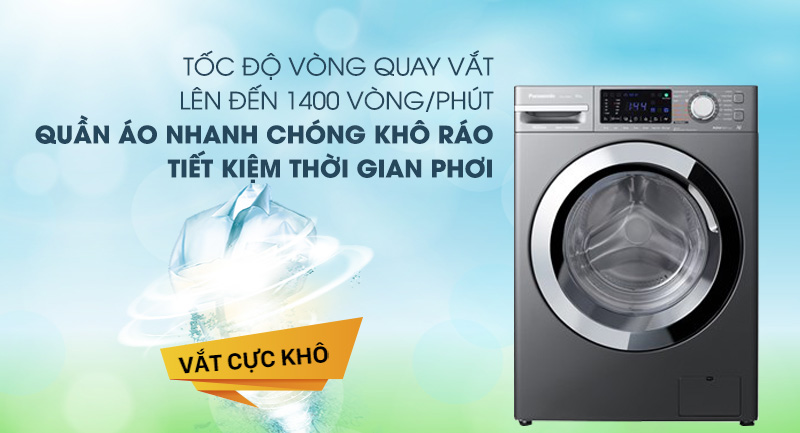 Tìm hiểu tốc độ quay của máy giặt
