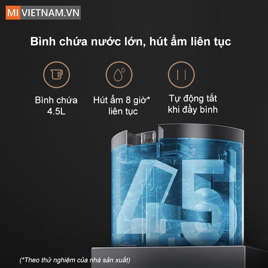 Máy hút ẩm xiaomi có tốt không - bình chứa