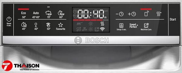 Các chương trình của máy rửa bát Bosch SMS6ZCI49E