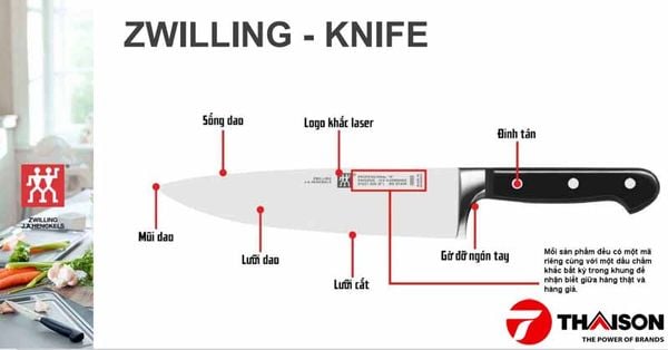 Giới thiệu các sản phẩm dao Zwilling J.A Henckels