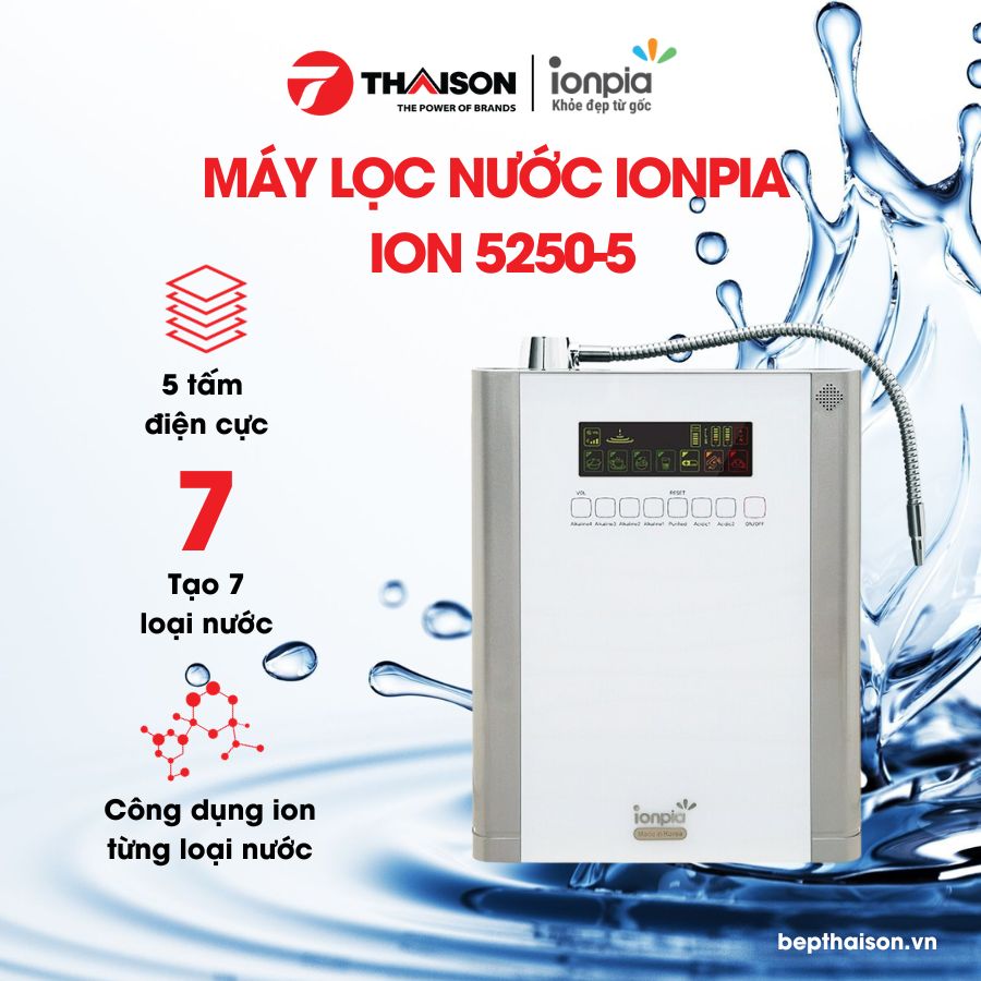 máy lọc nước ionpia ion kiềm 5250-5