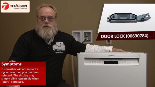 Xử lý máy rửa bát Bosch lỗi cửa mở