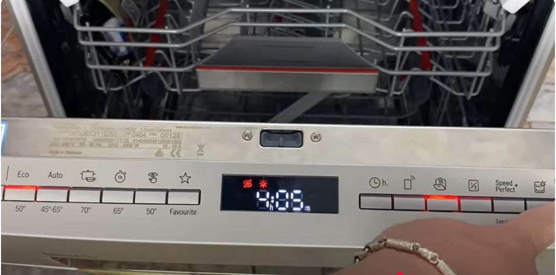 Chương trình rửa của máy rửa bát Bosch SMS6ZCI11E