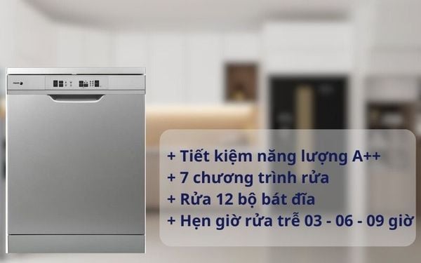 Máy rửa bát Fagor rửa 12 bộ bát đĩa