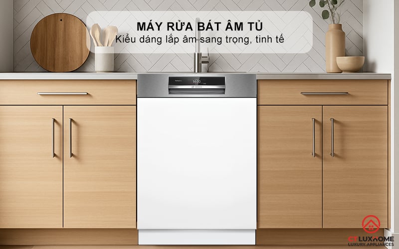 Máy rửa bát Bosch SMI8ZDS81T Serie 8 bán âm