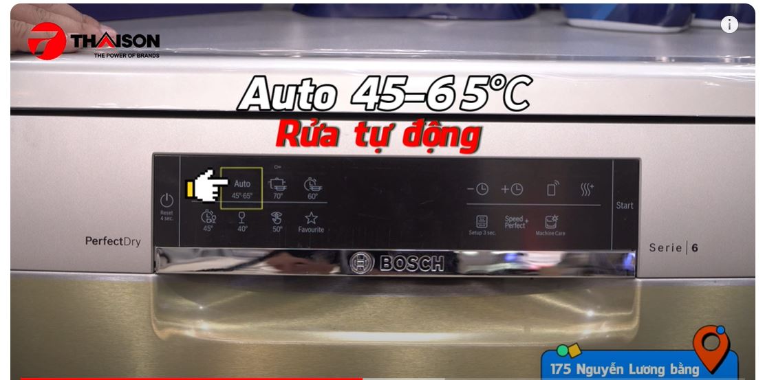 bảng điều khiển máy rửa bát Bosch sms6zci42e