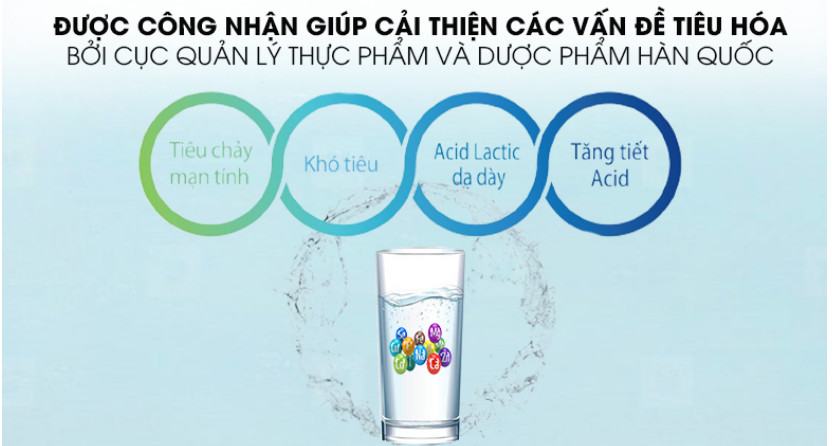 Máy lọc nước kiềm ION-5000SA 7 loại nước tinh khiết