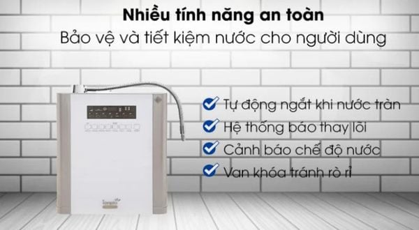 Máy lọc nước Ionpia ION 5250-5 tính năng tiện ích