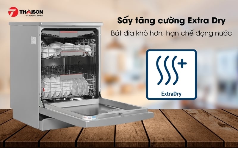 máy rửa bát Bosch SMS6ZCI85M độc lập - extradry