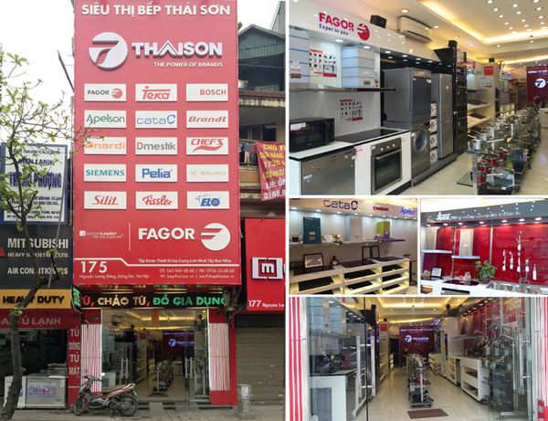 Showroom Bếp Thái Sơn tại 175 Nguyễn Lương Bằng - Đống Đa - Hà Nội