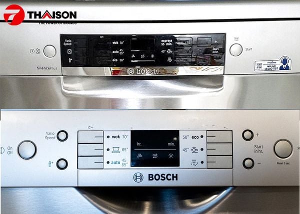So sánh máy rửa bát Bosch SMS46GI01P và SMS63L08EA