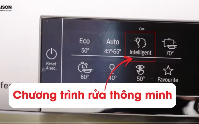 Chương trình rửa thông minh Intelligent