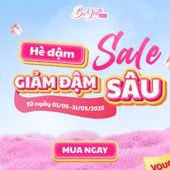 THÁNG 5 RỰC RỠ - MÙA SALE HÈ ĐẬM ĐÀ DÀNH RIÊNG CHO MẸ VÀ BÉ