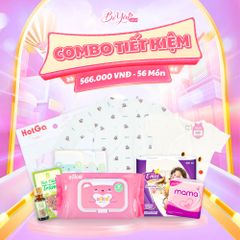 COMBO SIÊU TIẾT KIỆM – CHỈ 566.000Đ CHO TRỌN BỘ 56 MÓN CẦN THIẾT CHO MẸ VÀ BÉ!