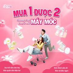 MUA MÁY HÚT SỮA XỊN – NHẬN QUÀ CHO BÉ CỰC XINH