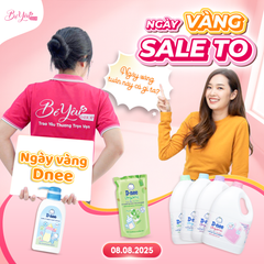 Ngày Vàng Sale To – Không Lo Về Giá: Dnee Chính Hãng Giảm Sâu Tại Bé Yêu Shop