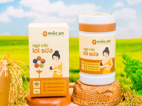 Tận hưởng sức khỏe từ ngũ cốc lợi sữa Mộc An - Lựa chọn hoàn hảo dành cho phụ nữ đang cho con bú