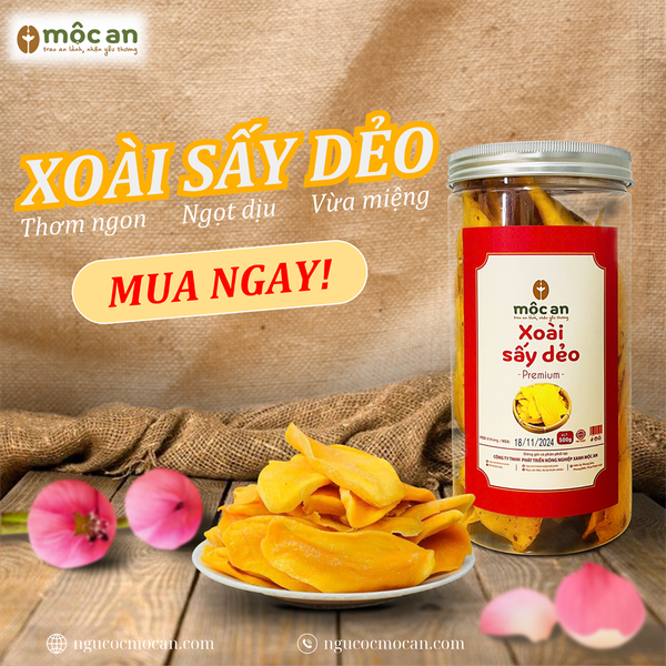 Xoài sấy dẻo ngon, giá tốt tại Huế