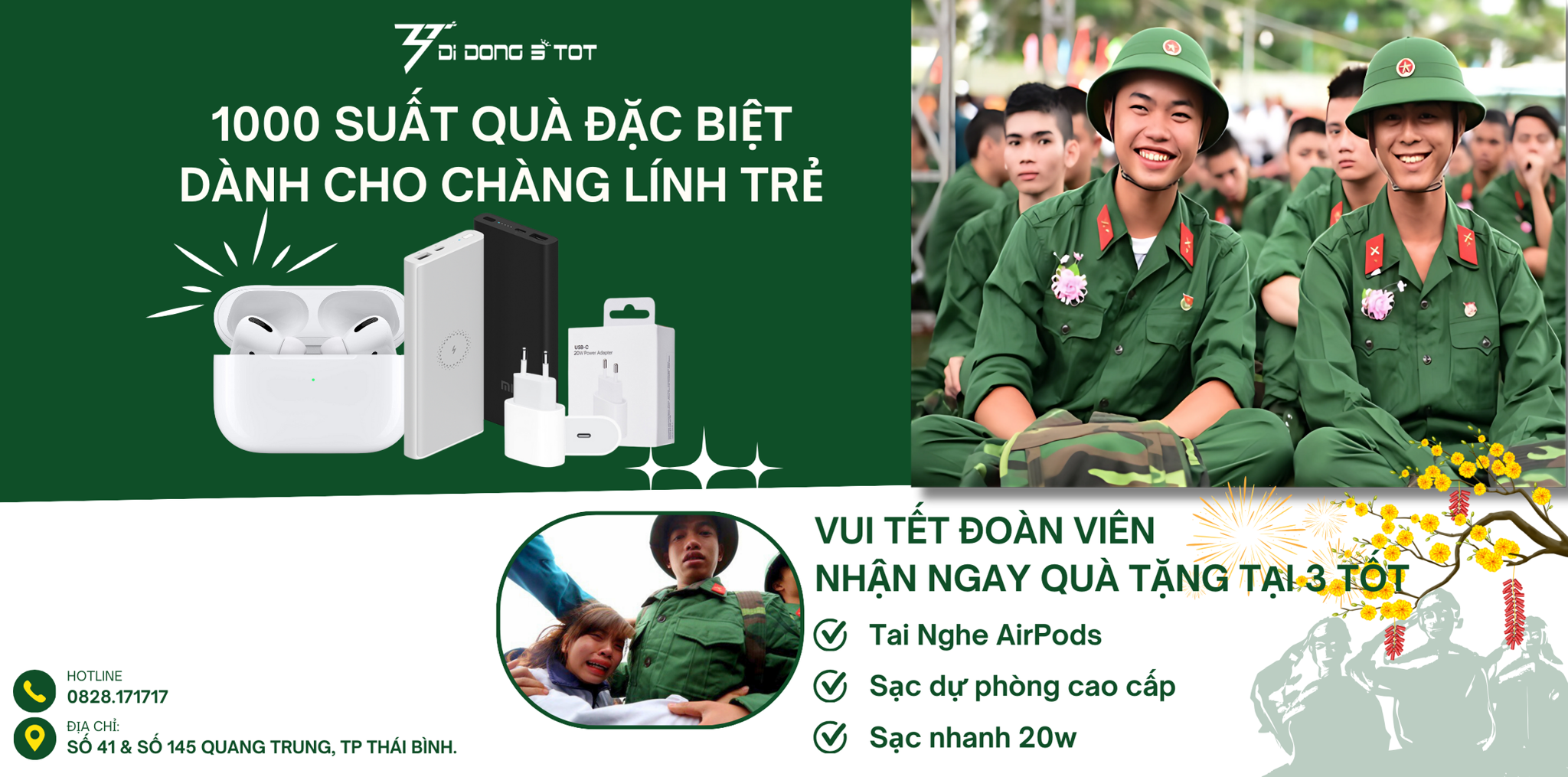 Top Điện Thoại Được Anh Em Lính Ra Quân Yêu Thích Nhất Tại Di Động 3 Tốt