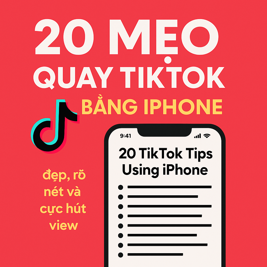 20 Mẹo quay TikTok đẹp, rõ nét và cực hút view
