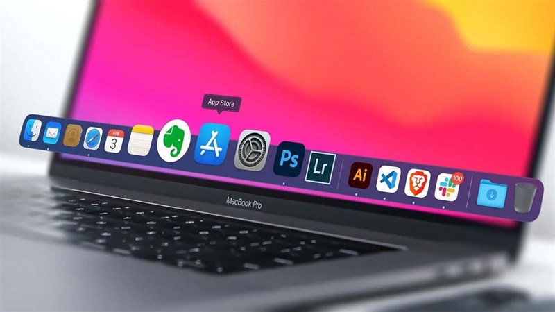 Cách thêm, xóa, sắp xếp ứng dụng trên thanh Dock của MacBook đơn giản
