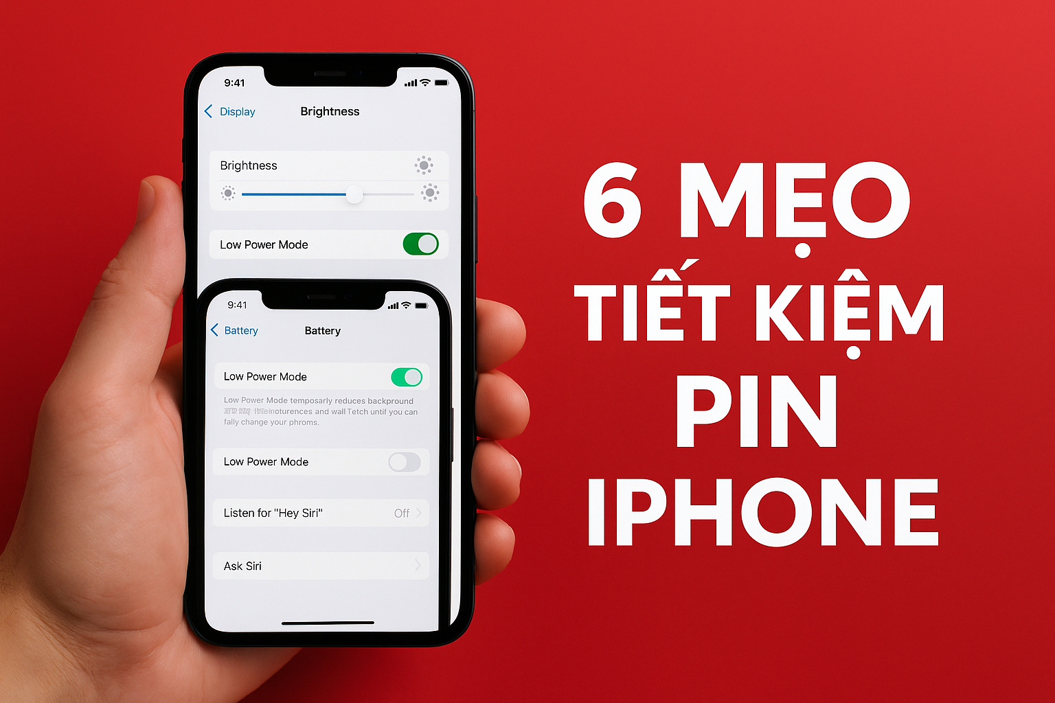 6 cách tiết kiệm pin iPhone cực hiệu quả – Hướng dẫn chi tiết từ A đến Z