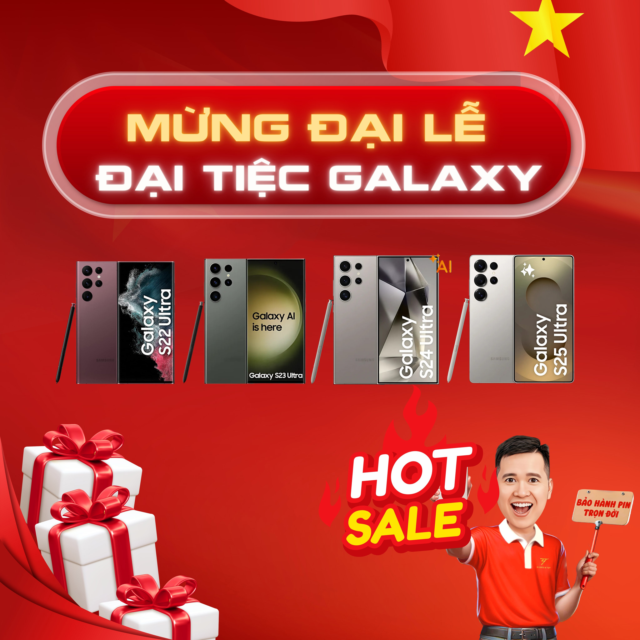 Mừng Đại Lễ - Đại Tiệc Galaxy Cùng Di Động 3 Tốt!