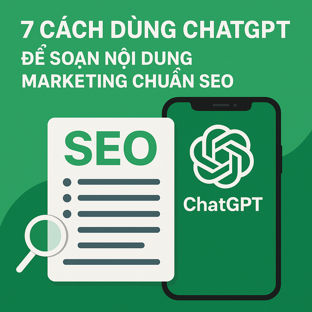 7 cách dùng ChatGPT để soạn nội dung marketing chuẩn SEO
