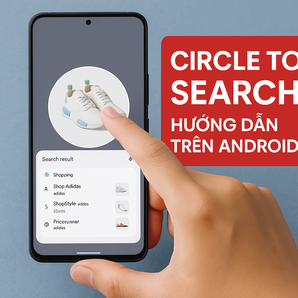 Circle to Search là gì? Hướng dẫn chi tiết cách sử dụng tính năng tìm kiếm siêu thông minh trên Android