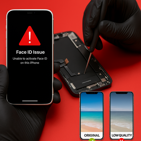 Cảnh báo: Thay màn hình iPhone kém chất lượng có thể làm hỏng Face ID và True Tone