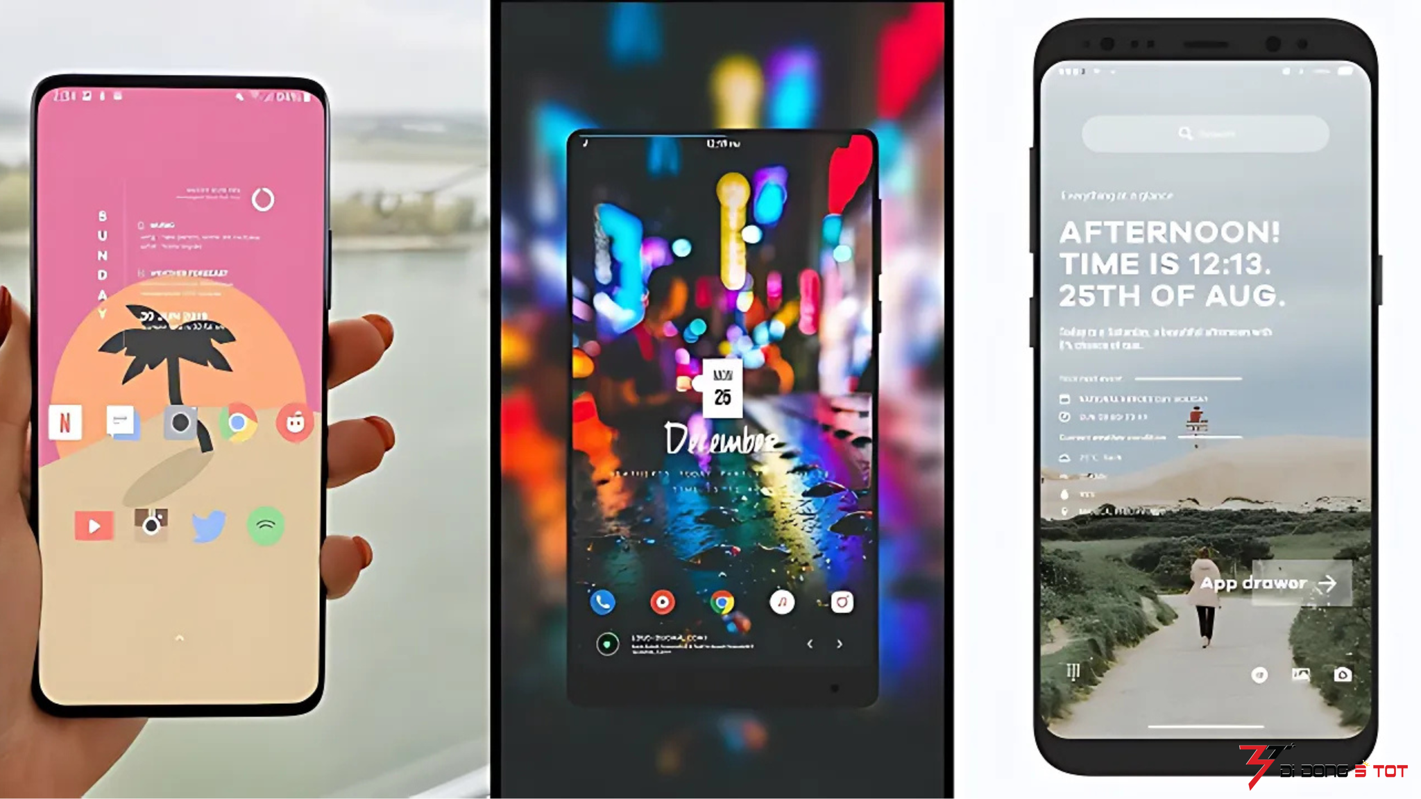 7 ứng dụng tùy biến màn hình Android đẹp mắt, cá tính và dễ sử dụng