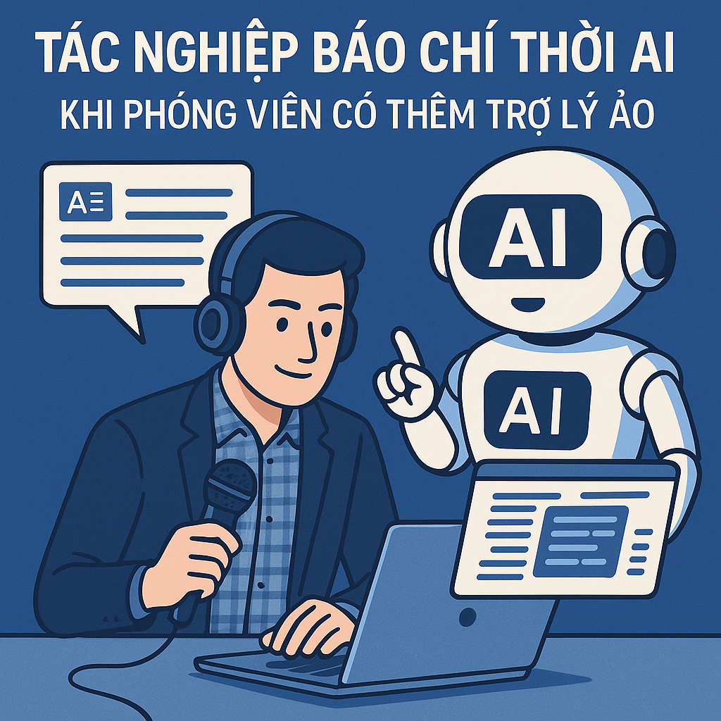 Báo Chí Thời AI: Khi Phóng Viên Có Thêm “Trợ Lý Ảo” Toàn Năng