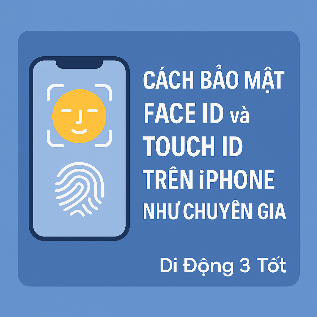 Cách Bảo Mật Face ID và Touch ID Trên iPhone Như Chuyên Gia