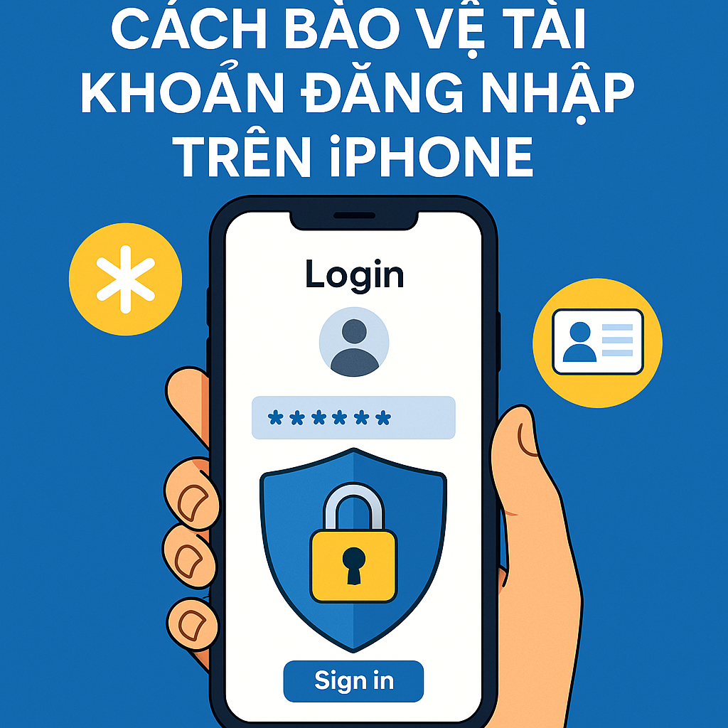 Cách Bảo Vệ Thông Tin Đăng Nhập Tài Khoản Trên iPhone Bạn Không Thể Bỏ Qua