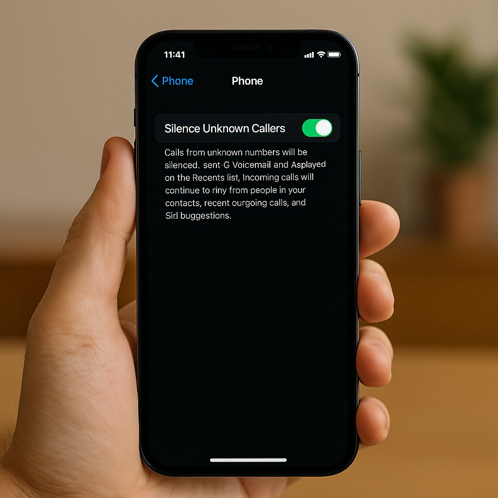 Hướng dẫn bật tính năng chặn cuộc gọi rác trên iPhone cực đơn giản