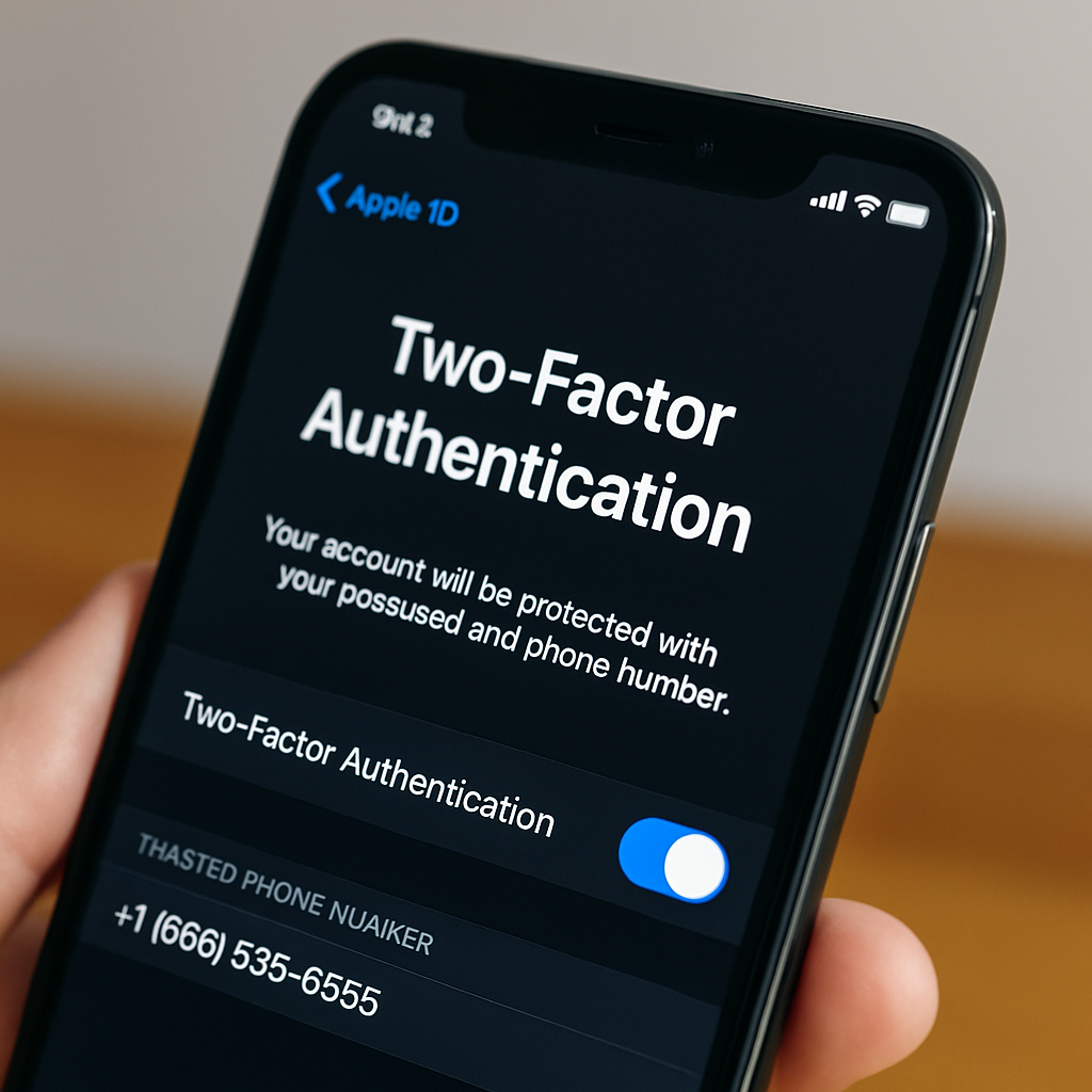 Bật xác thực 2 yếu tố trên iPhone để bảo vệ tài khoản Apple