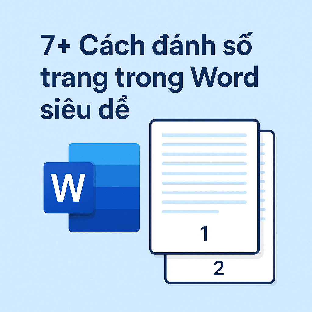 7+ Cách đánh số trang trong Word 2010 – 2021 siêu đơn giản | Hướng dẫn từ Di Động 3 Tốt