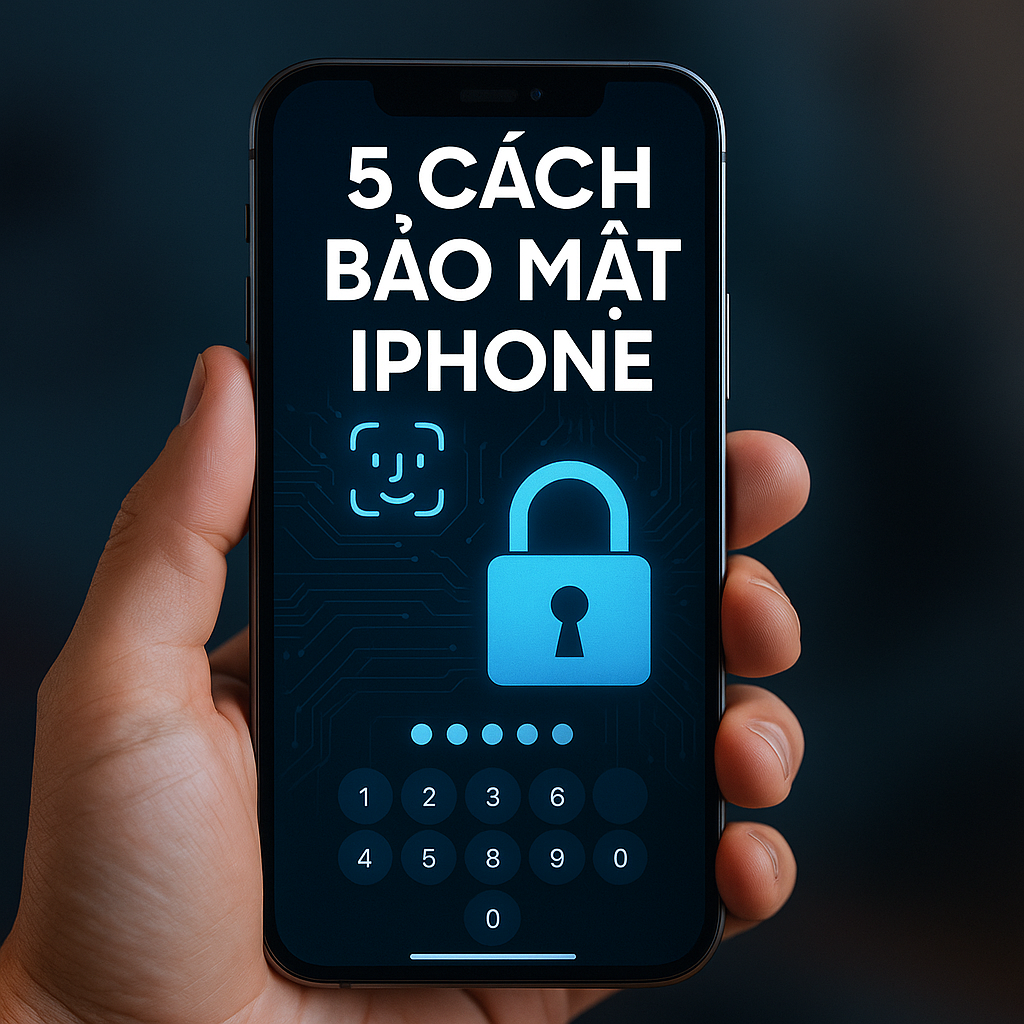 5 cách bảo mật iPhone hiệu quả – Giữ an toàn cho dữ liệu cá nhân năm 2025