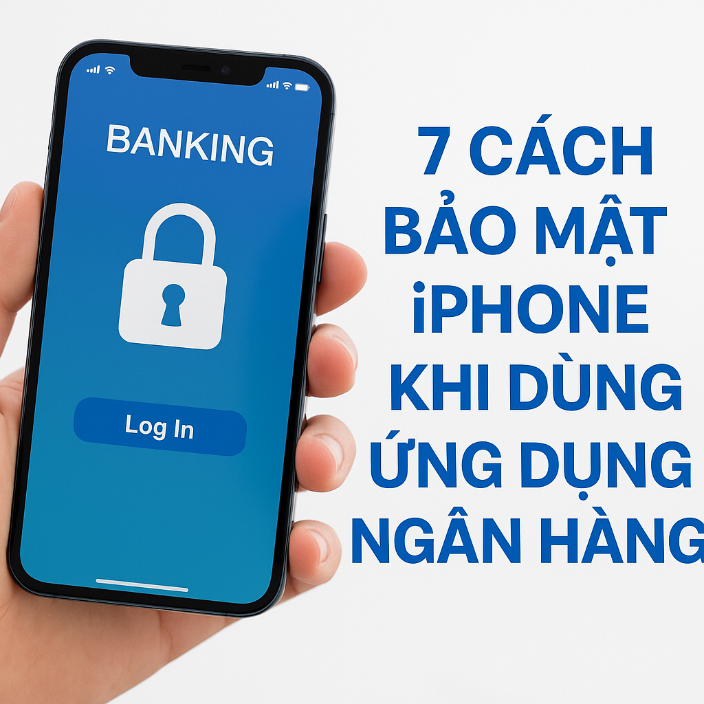 7 Cách Bảo Mật iPhone Khi Dùng Ứng Dụng Ngân Hàng