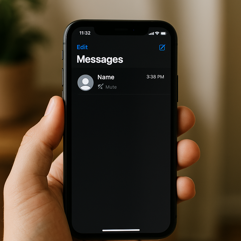 Cách bật chế độ im lặng thông minh cho tin nhắn trên iPhone