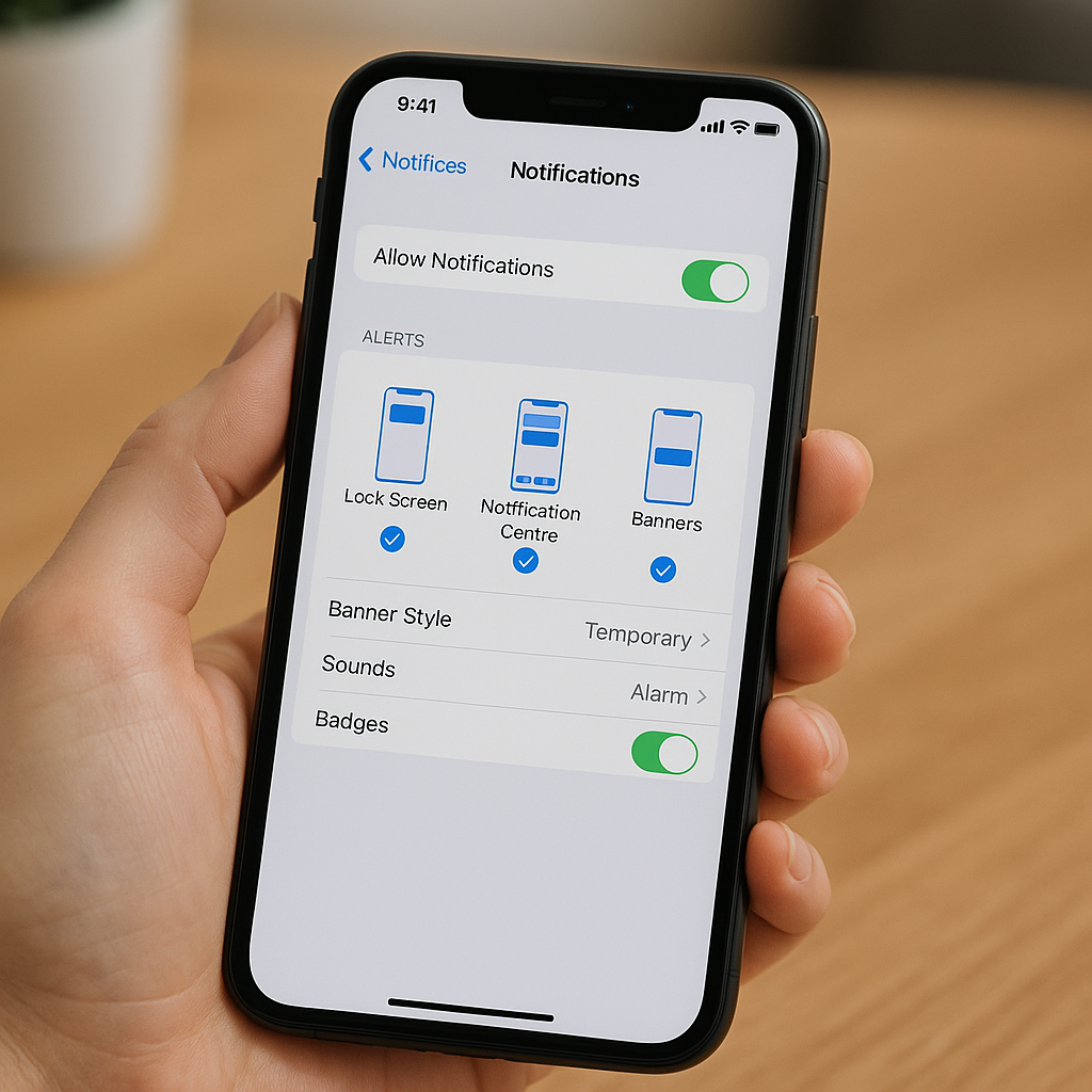 Cách bật thông báo khi hẹn giờ trên iPhone để không bỏ lỡ công việc quan trọng
