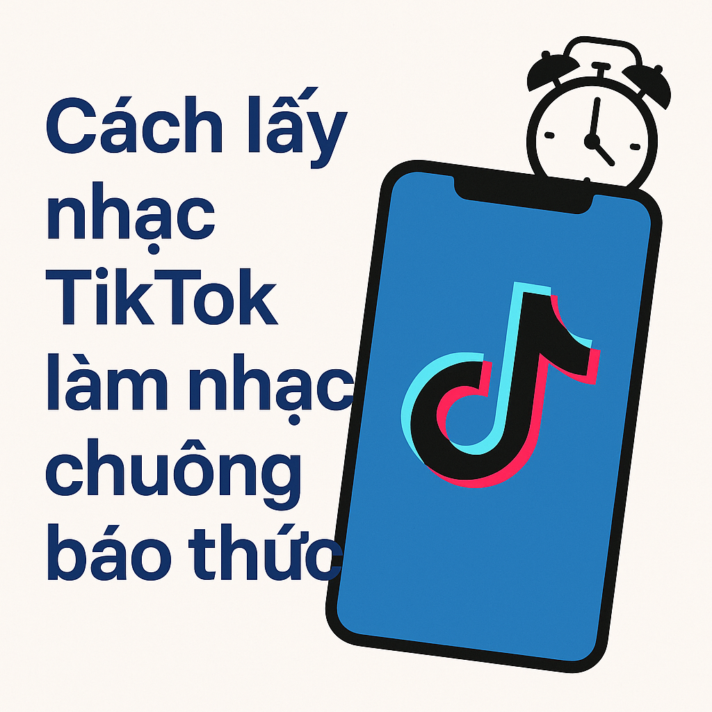Cách cài nhạc TikTok làm chuông báo thức cực nhanh, cực dễ trên điện thoại