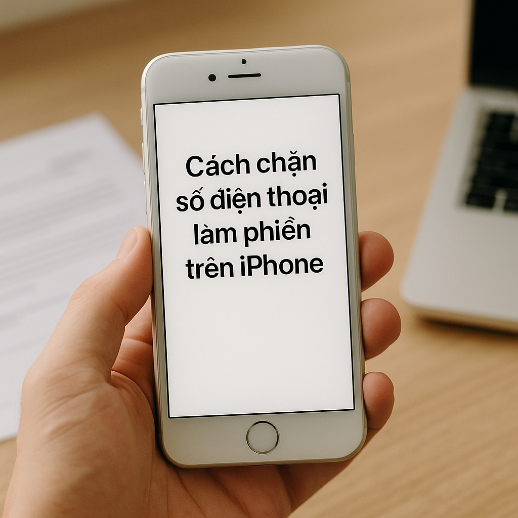 Cách chặn số điện thoại làm phiền trên iPhone nhanh chóng và hiệu quả