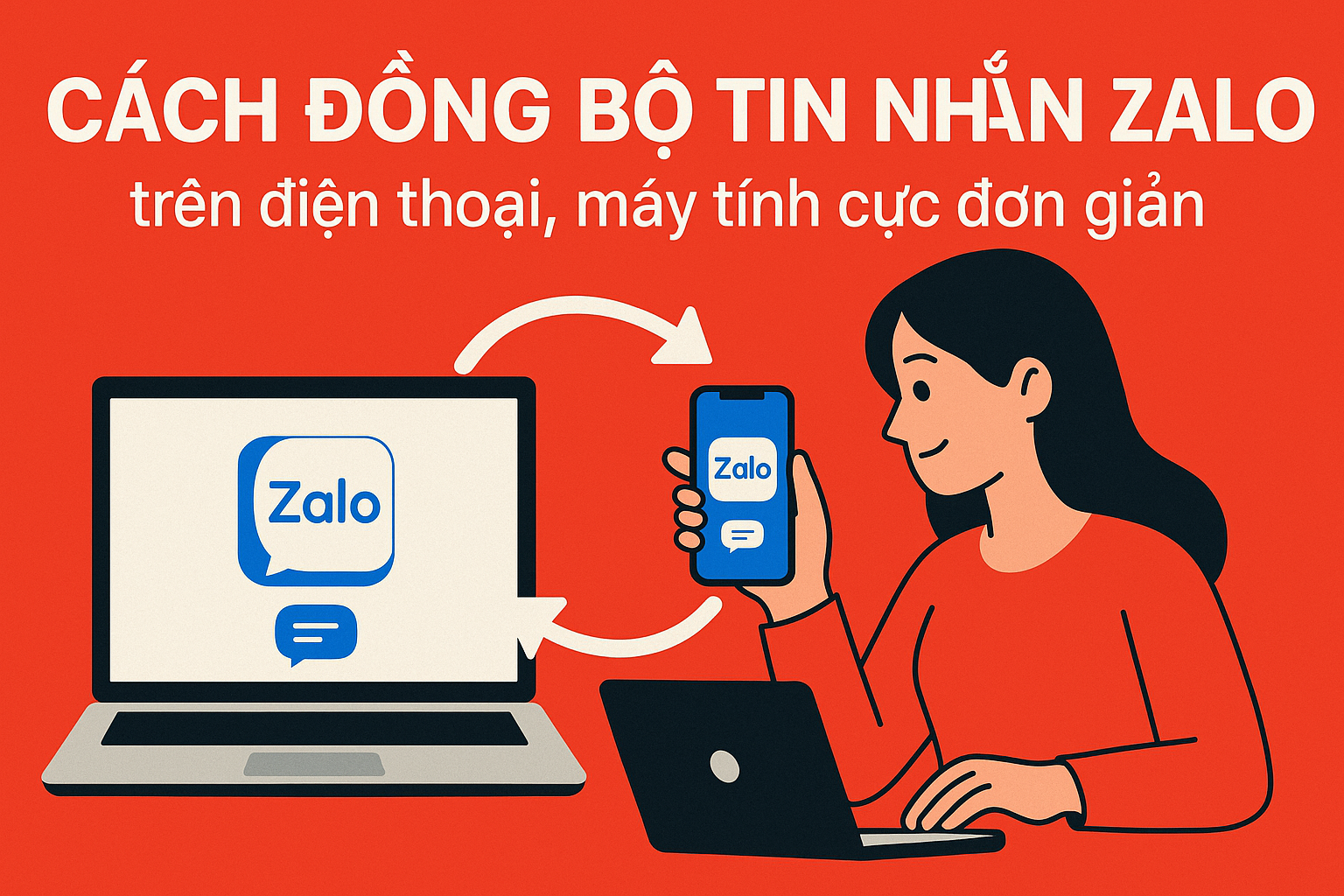 Cách đồng bộ tin nhắn Zalo trên điện thoại, máy tính cực đơn giản